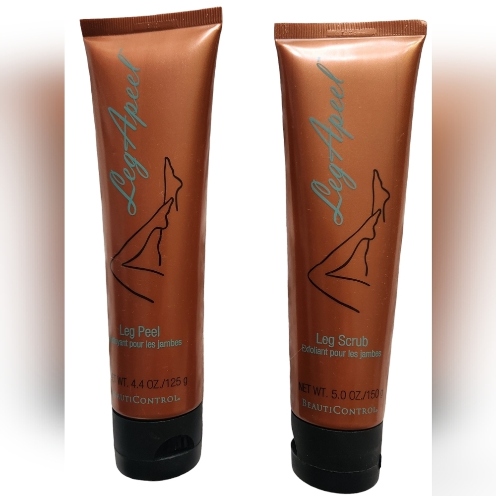 Sealed Unopened BeautiControl Leg Apeel Leg Scrub and Leg Peel